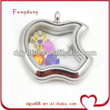 Wholesale glass floating memory locket charms